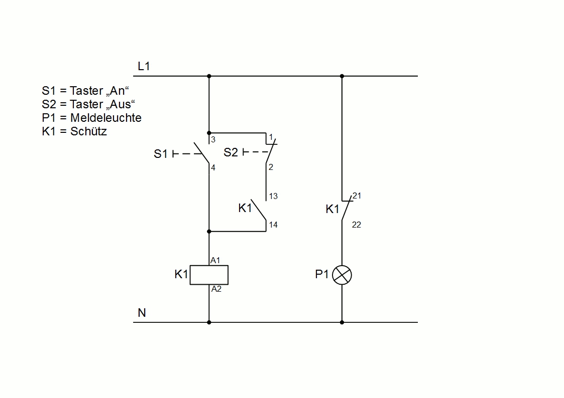 Treppenhausschaltung Mit Bewegungsmelder Schaltplan - Wiring Diagram